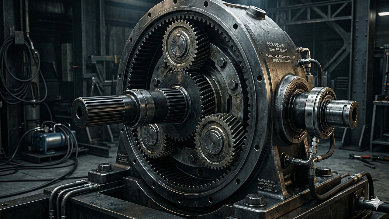 Planetar Redüktörler: Kompakt Tasarımda Yüksek Tork Aktarımı